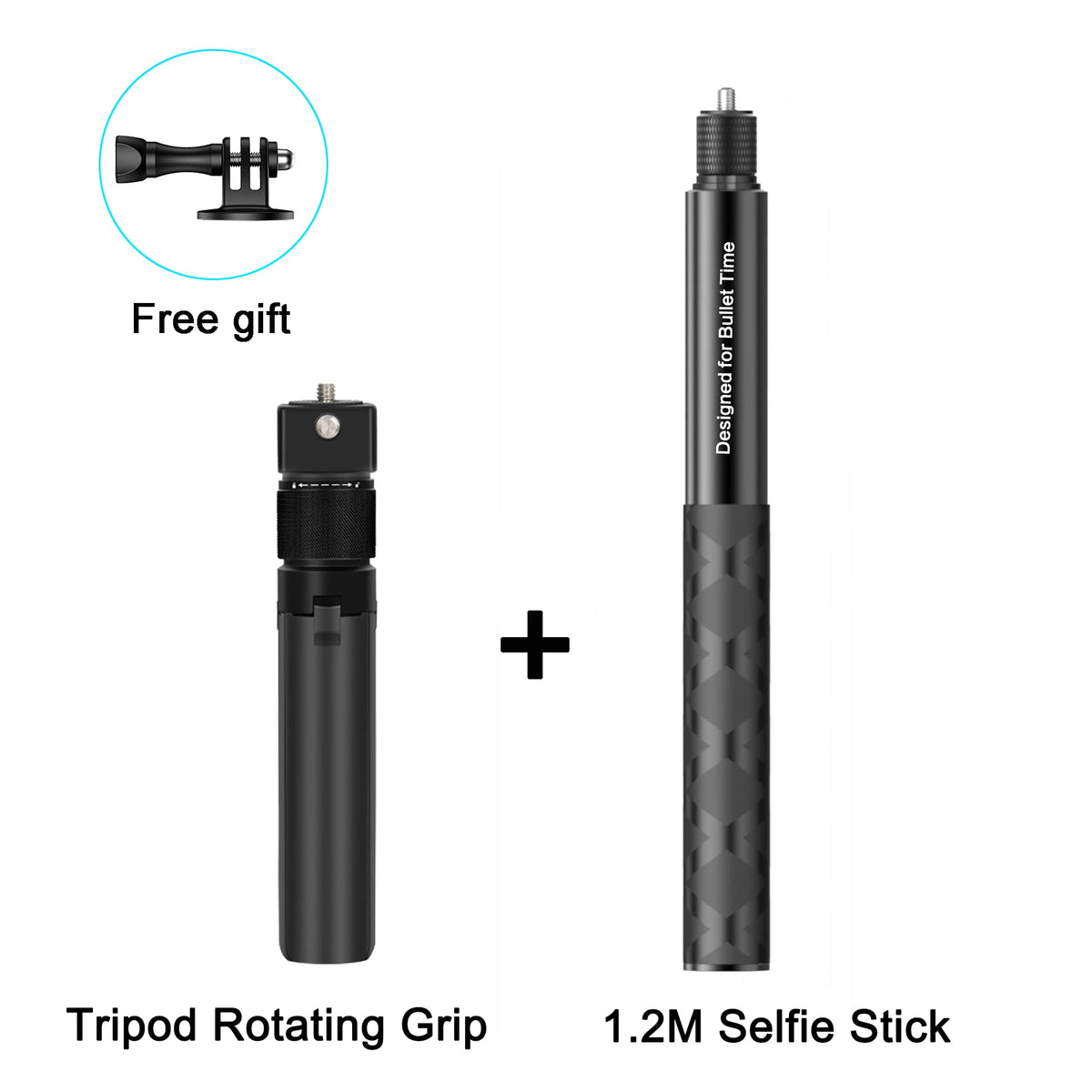 For Insta360 Invisible Selfie Stick Bullet Time Bundle Handle for Insta 360 X6 X5 X4 GO 3S Ace Pro GO 3 x3 Stick Accessories