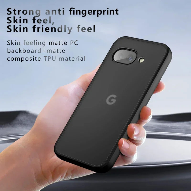 For Google Pixel 9A TPU Border Case Cover 3D Intergrated Button Case For Google Pixel 9A