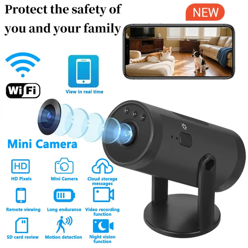 A9 Camera HD Wireless Network WIFI Home Camera Outdoor Sports Night Vision Infrared Camera Wifi Mini Cameras Smart Home