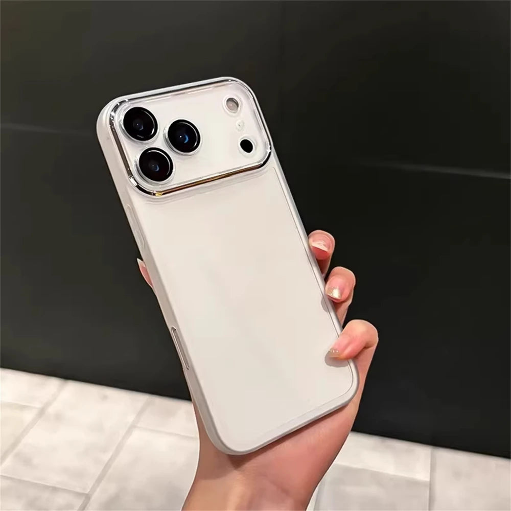 Camera Protection Transparent Phone Case For iPhone 17 Pro Max Air 16 15 14 Plus 13 12 Mini 11 Clear Shockproof Silicone Cover
