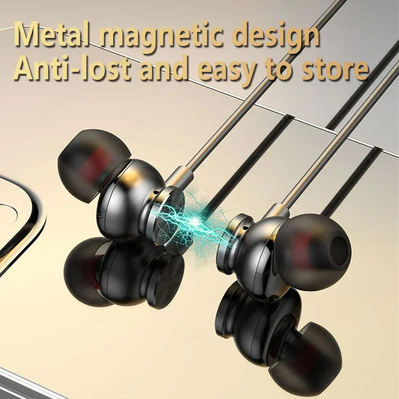 Wireless Headphones Neckband Bluetooth Earphone With Microphone Long Battery Auriculares High Quality Headset Sport For TF Card