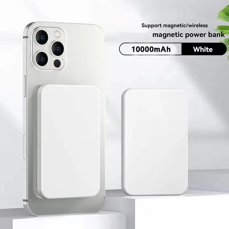 ROMOSS 50000mAh Magnetic Wireless Power Bank Charger for Magsafe Fast Charging Extemal Spare Battery For iPhone Samsung Huawei