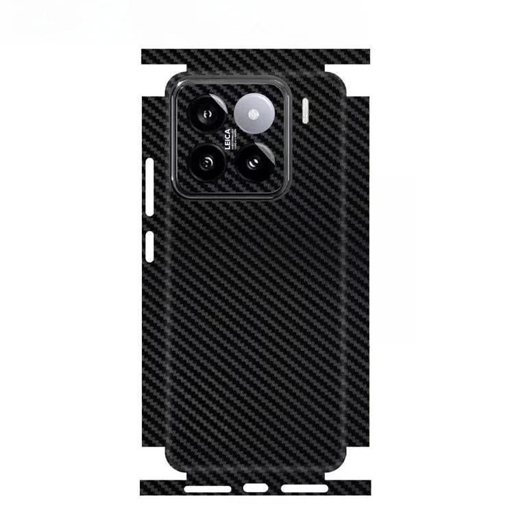 Plain Color Pattern Matte Film Skin Phone Back+Sides Sticker For XIAOMI 15 14 13 Ultra 14 Pro Redmi Note 13 12 Cartoon Wrap