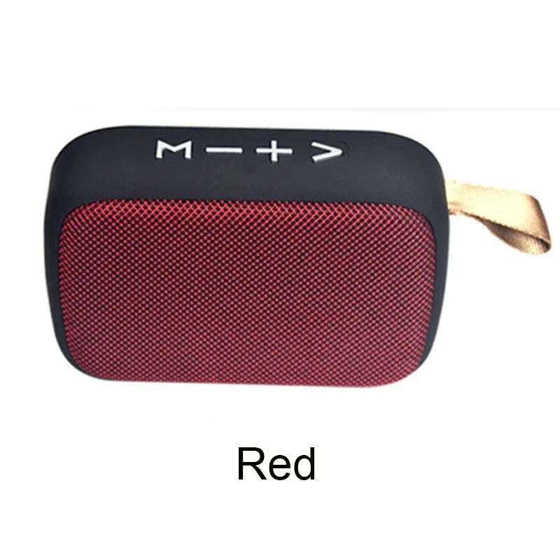 Fabric Speaker Bluetooth Wireless Connection Portable Outdoor Sports Audio Stereo Support Tf Card Mobile Phone Universal