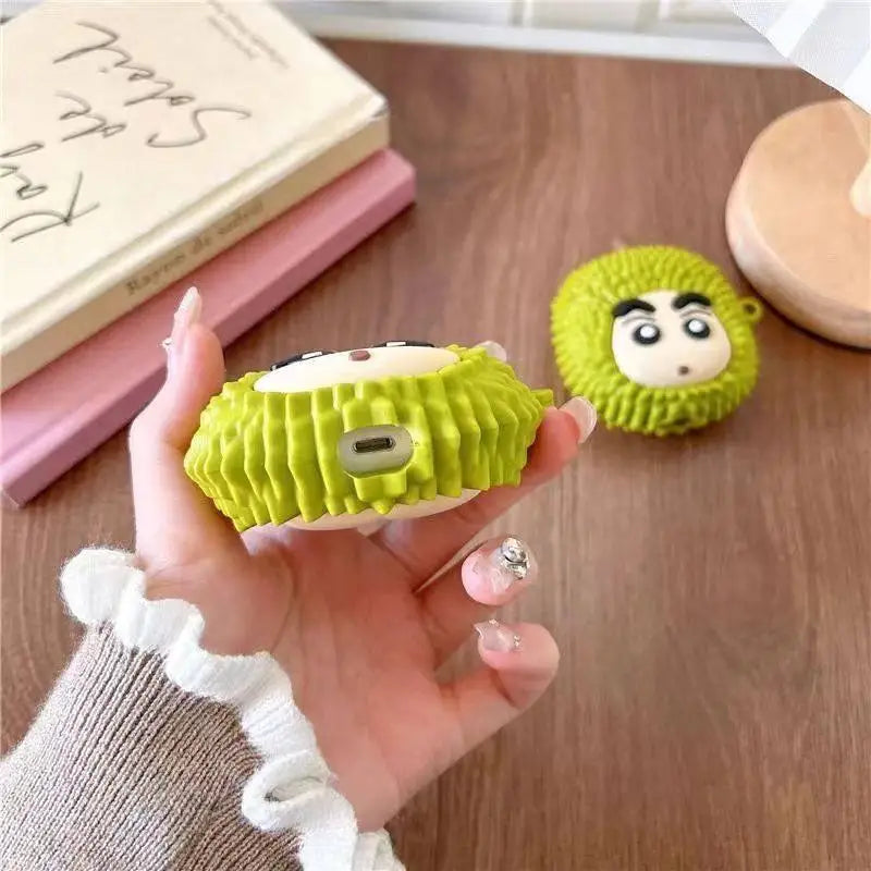 Durian Crayons Silicone Earphone Case Accessories Cover Case For Airpods Pro Pro 2 Pro 3 1 2 3 4 5