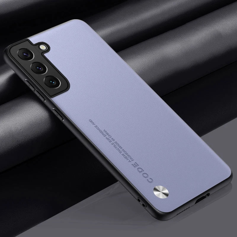 Luxury PU Leather Case For Samsung Galaxy S21 Plus S21 FE Back Cover Silicone Protection Phone Case For Samsung S21 Ultra 5G