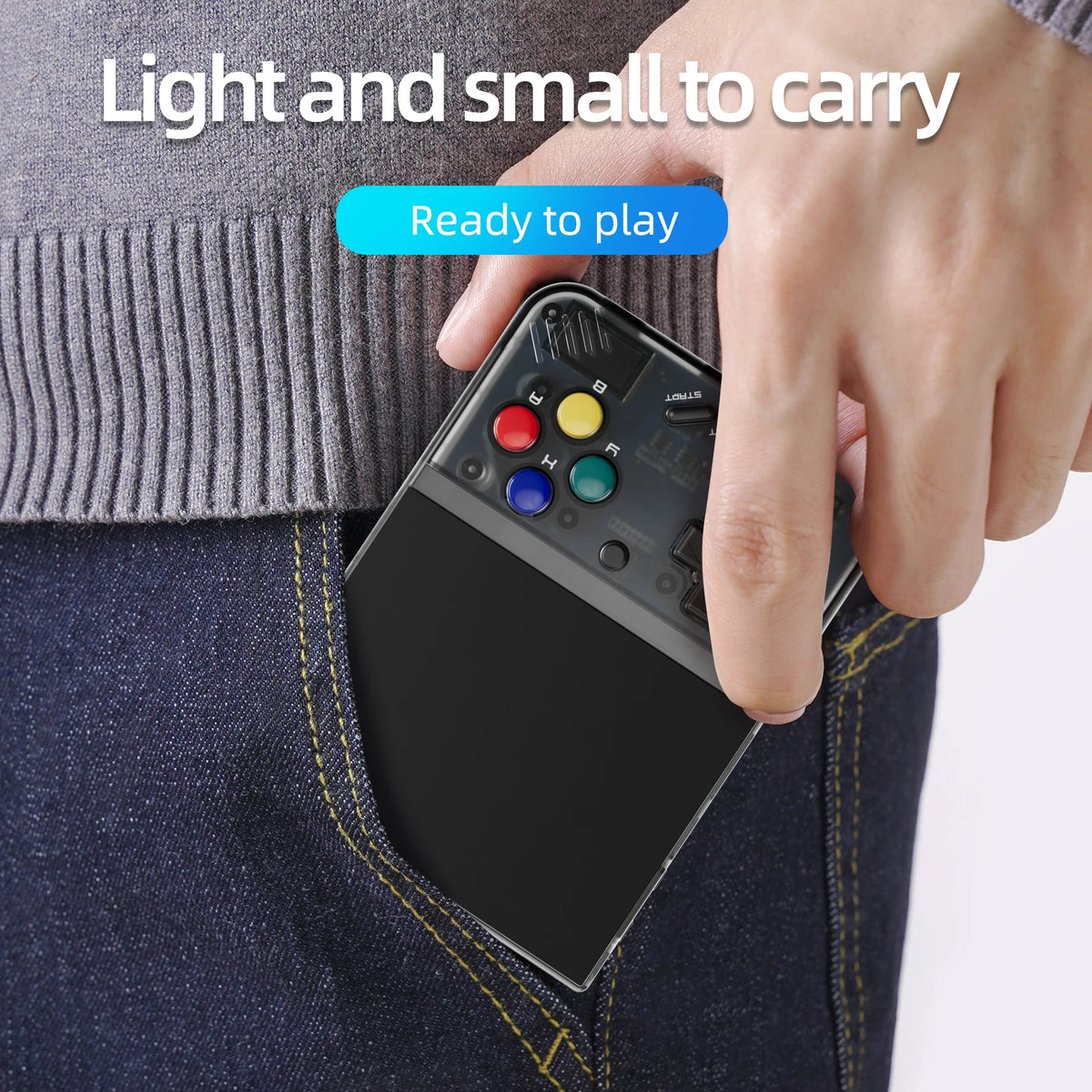 MIYOO Mini Plus Retro Pocket Emulator 3.5" OCA IPS Screen Handheld Console 3000mAh Multi Emulator Video Player for Miyoo35