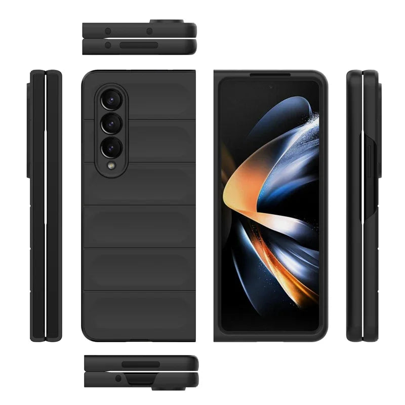 For Samsung Galaxy Z Fold4 Case For Samsung Galaxy Z Fold4 C over Phone Shell Bumper Armor Case For Samsung Z Fold4 Fold5 Fold3