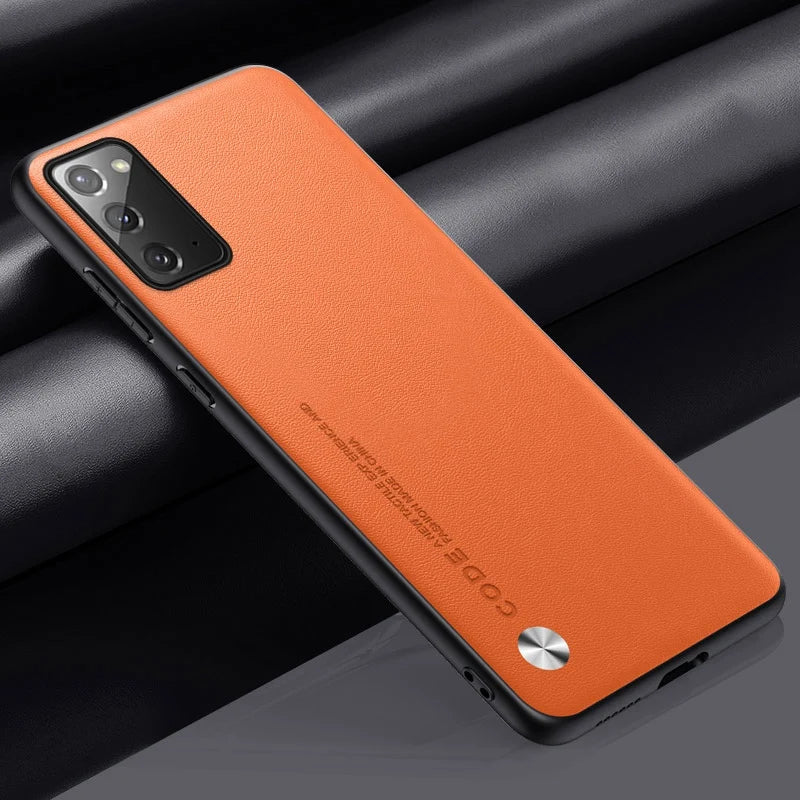 Case For Samsung Galaxy Note 20 Ultra Protective Cover Luxury Leather Phone Case For Samsung Note 20 Ultra 5G Silicone Coque