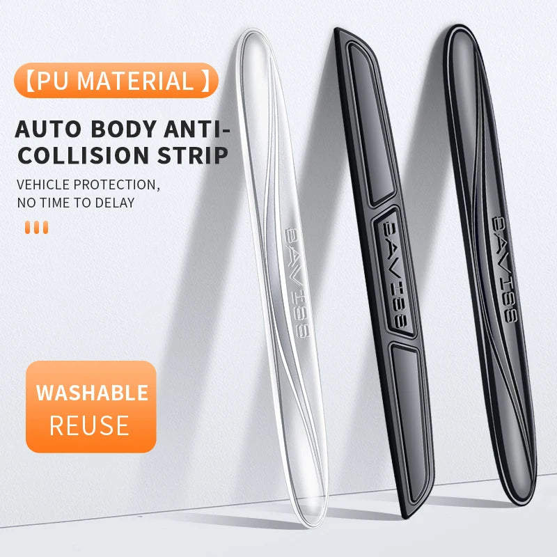 Invisible Car Door Anti-Collision Strip Rearview Mirror Anti-Scratch Crash Protector Sticker