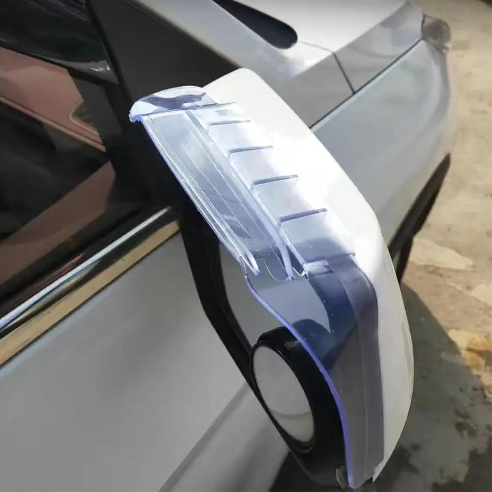 Universal Anti-reflective Rain Guard Air Drying Style Rain Cover Car Sun Visor Rearview Mirror Visor Car Rain Eyebrow