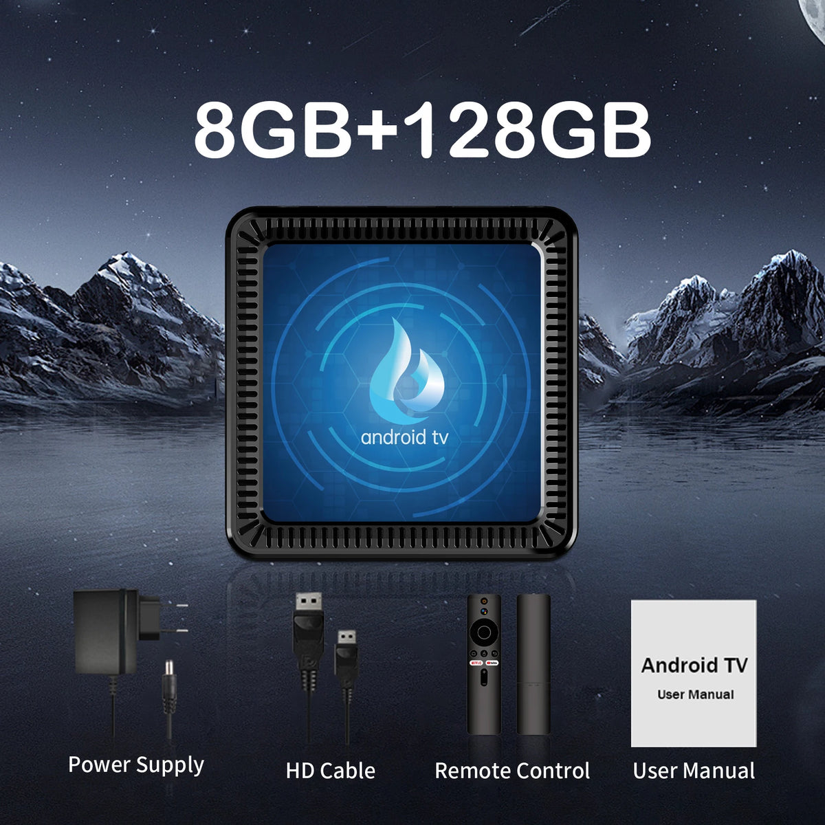 Q17 Smart TV Box Android 16 Bluetooth6.0 Allwinner H313 Quad Core 8K Ultra HD 8GB+256GB Google Netflix Media Player Set Top Box