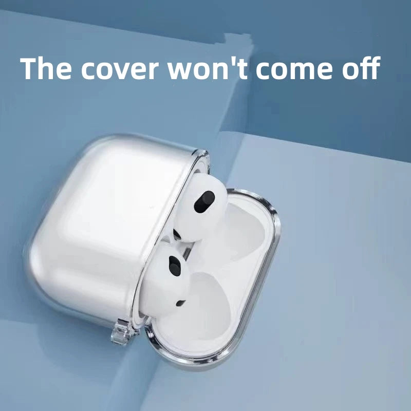 Clear Earphone Case Compatible for Apple AirPods 4 Generation Protective Case Cover for AirPods 4 TPU Protective Case