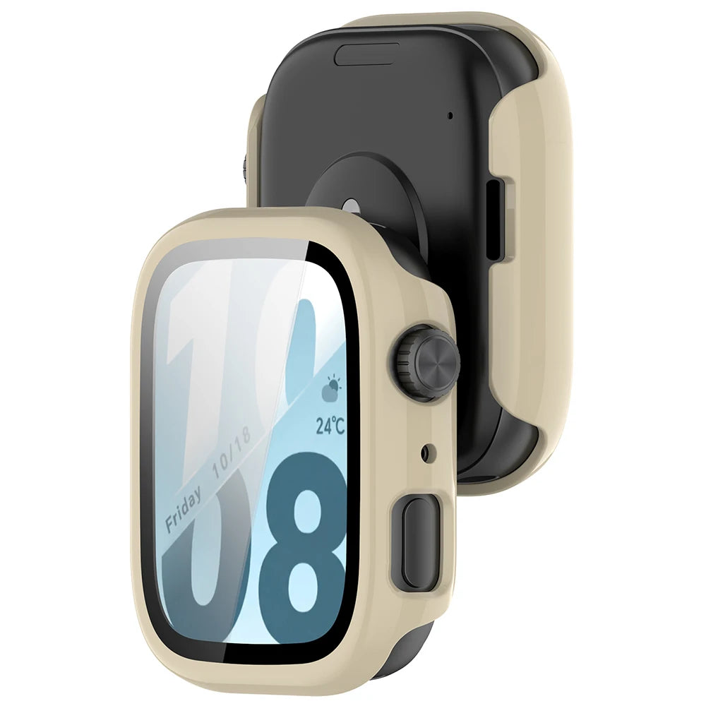 PC + Tempered Glass Case for Honor Watch X5i Smart Watch Strap Protective Cover Bumper For Honor Watch X5i Screen Protector