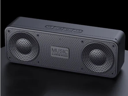 S18 Bluetooth Speaker W/ Subwoofer, FM Radio, 20H Battery, Waterproof, Stereo for Phone/PC Outdoor