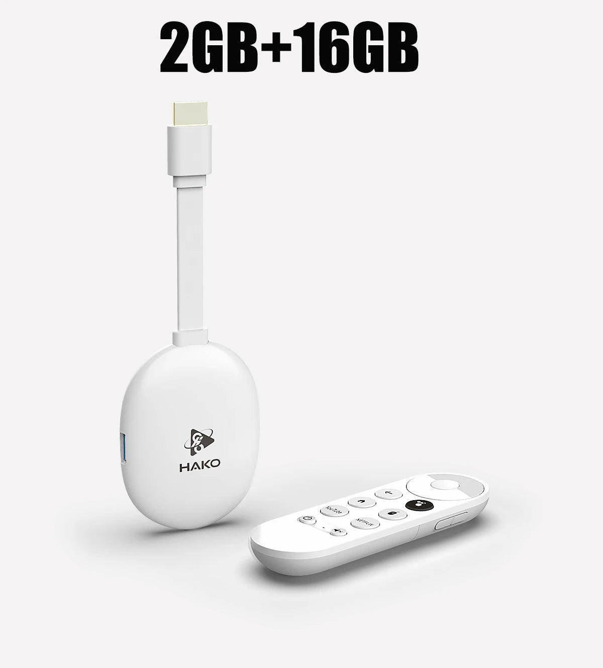 Android 14 TV Stick HAKO RK3518 with 4K HDR 2.4G 5G wifi6 2GB 8GB 16GB Voice Remote