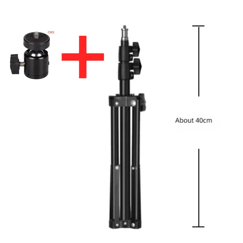 PHONEPACE Foldable Tripod Stand - Projector Camera Mobile Phone Computer Notebook Holder Durable Stable Base