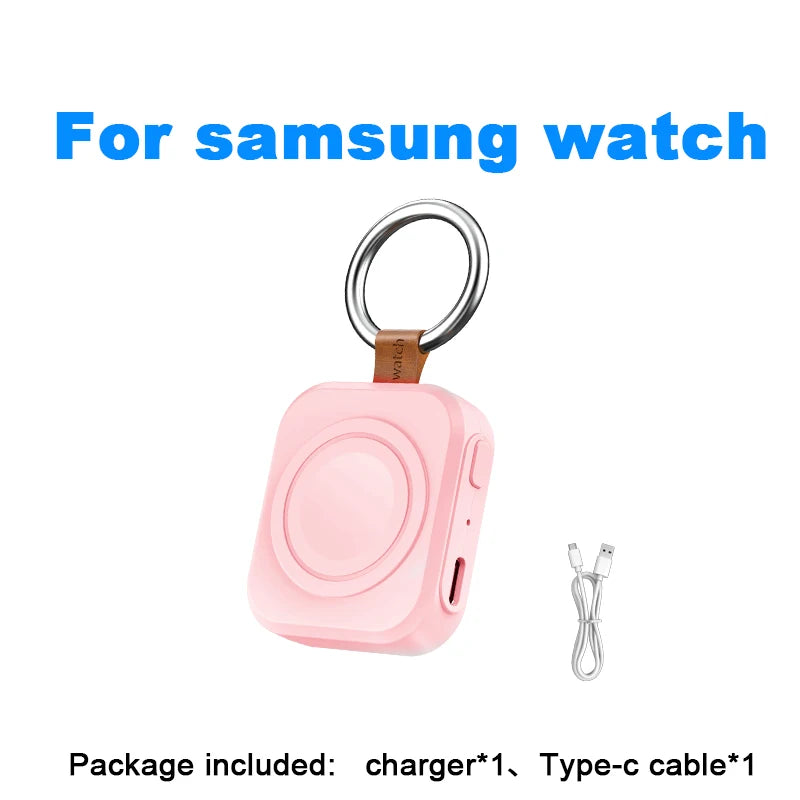 Magnetic Wireless Portable Watch Type C Fast Charger for Samsung Galaxy Watch 8/8 Classic/Ultra/5/4 Pro/4/3 Active Fast Charging