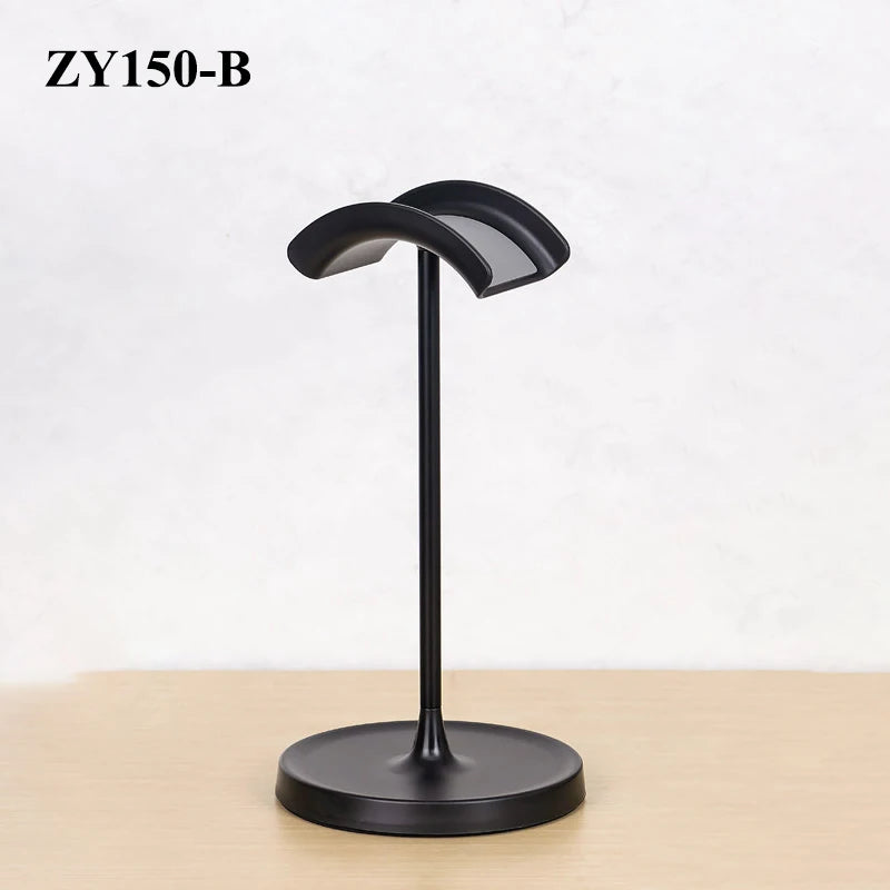 Headphone Stand Desk Headset Holder Universal Headphone Support Aluminium Alloy ABS Material Weighted Base Black White Stand