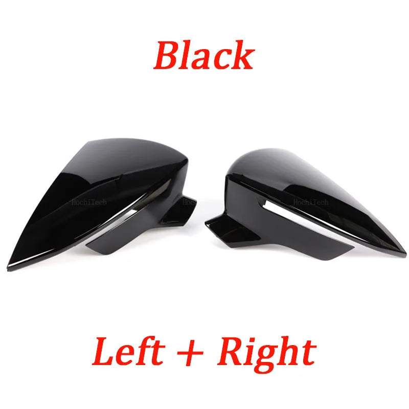Black For Seat Leon 5F MK3 ST Cupra 2013-2020 Ibiza MK5 Arona 2017-2018 Car Side Rearview Mirror Cover Accessories