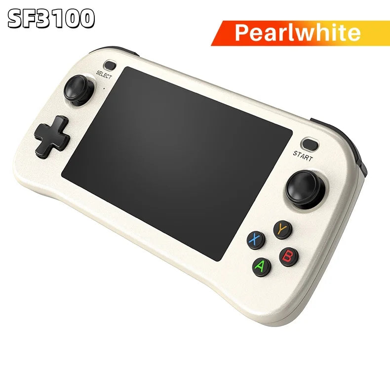 SF3100 Retro Handheld Video Game Console Classic Games Pocket Player 4.5 Inch IPS Screen 3000mAh Portable Linux System SF3000