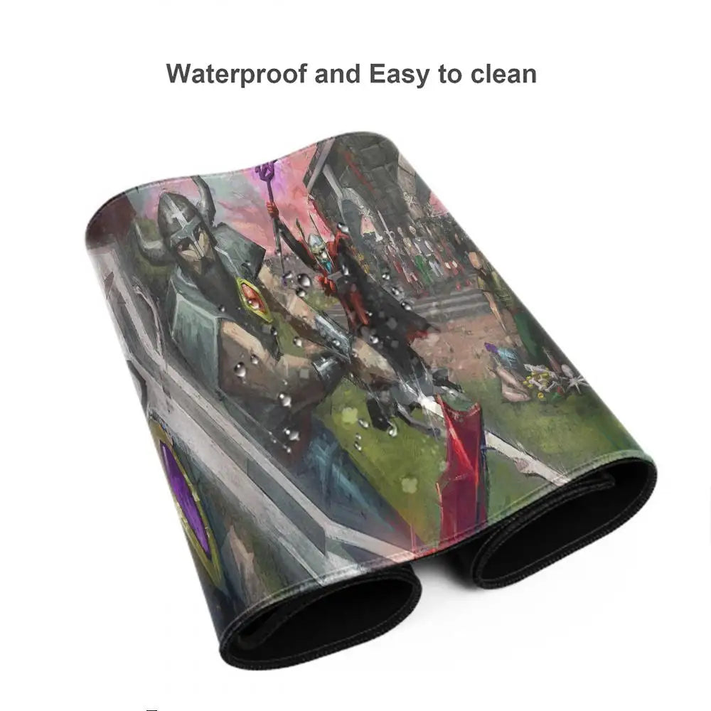 R-Runescape Osrs Game Mousepad Large Keyboard Desk Mat Gaming Mouse Pad LockEdge Non-slip Mat HYBXAXC