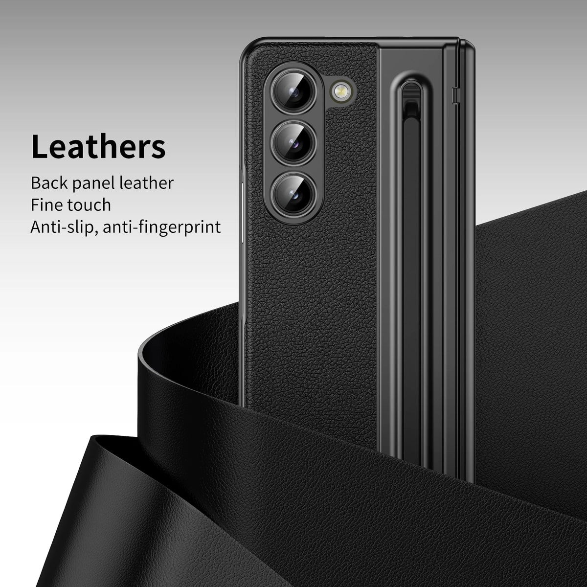 Pen Holder Glass Film Cell Phone Case for Samsung Galaxy Z Fold8 Ultra Fold 8 7 6 5 4 3 Fold7 Fold4 Fold5 Fold6 Fold3