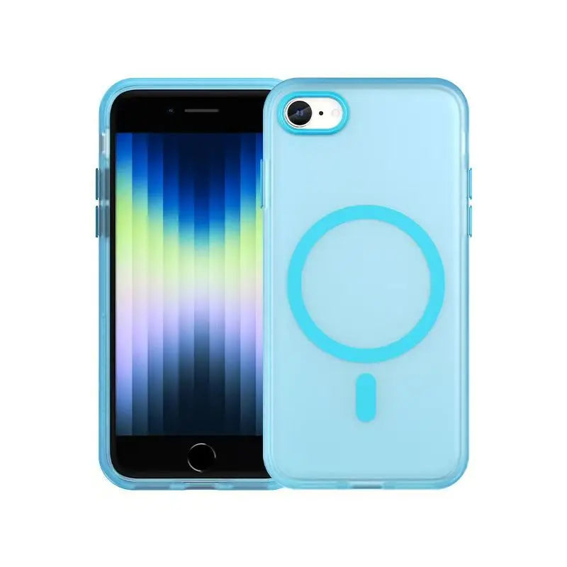 For iPhone 17E 16E Case New Candy Fruit Magnetic Skin-absorbing PC Cover For iPhone 17e Wireless Charging Funda