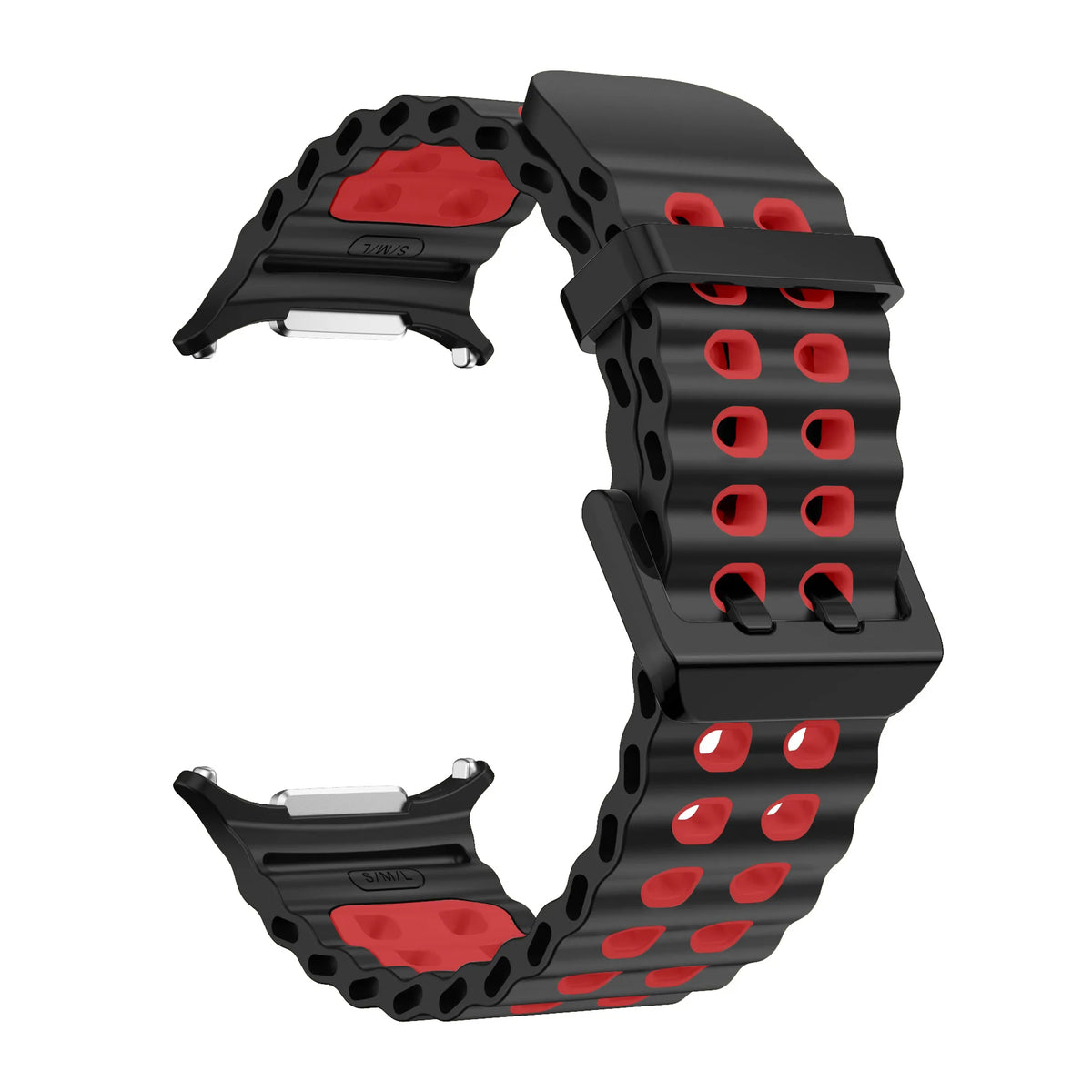 Soft Silicone Strap for Samsung Galaxy Watch 8 Ultra 2025 47mm Original Bracelet for Galaxy Watch Ultra 2-1 47mm Ocean Watchband