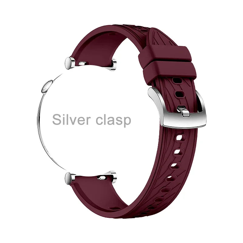 18mm Band for Xiaomi S4 41mm Sport Breathable Adjustable Band for Xiaomi S4 41mm Men Women Rubber Accessroeis Watch Strap