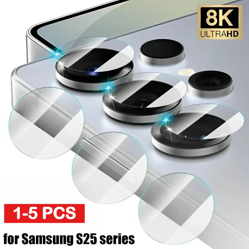 1-5pcs New Back Camera 9H HD Tempered Glass Flims Protector for Samsung Galaxy S26 Pro S25 Edge S24 S23 FE Plus Ultra Lens Films
