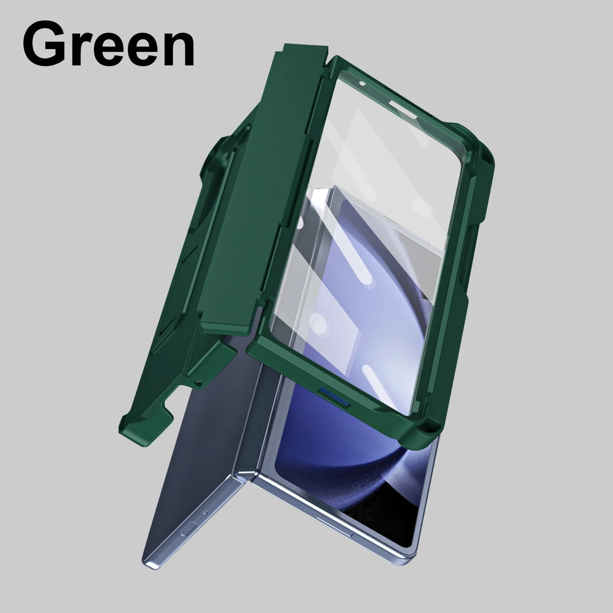 Suitable for Samsung Fold7/Fold6/Fold5/Fold4/Fold3 Stand, Stylus, Tempered Glass Full-Cover Protective Folding Phone Case