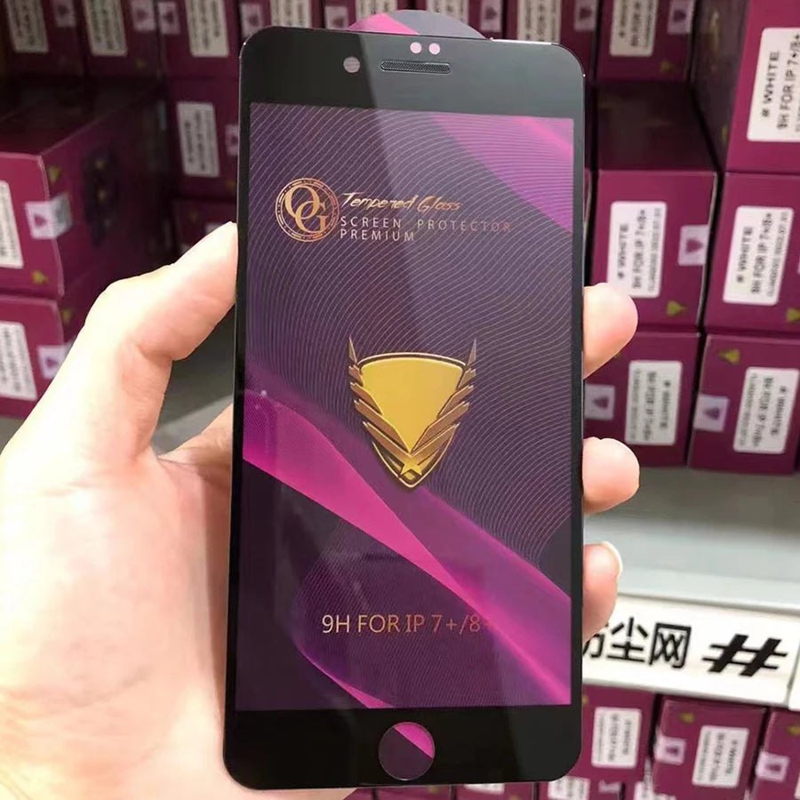 3pcs OG Tempered Glass Full Cover 9H Premium Screen Protector Film For iPhone Duo 18 Pro Max 17 Air 17E 16 Plus 15 14 13