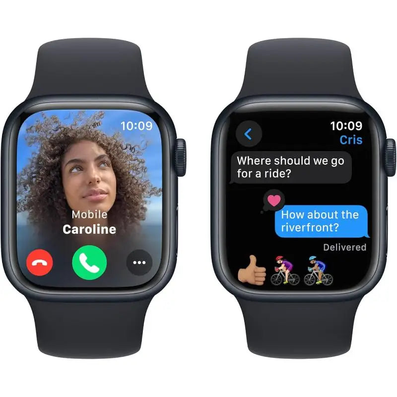 Apple Watch Series 9 Aluminum 45mm A2980 (GPS Only, No Cellular) Midnight - Refurbished Good Condition
