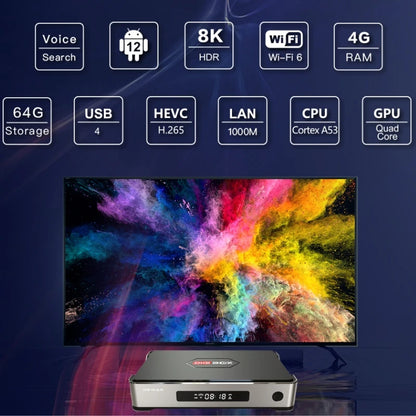 [Genuine] DIGIBOX D6 MAX Android TV Box Hot Sell in Japan,USA, Compatible Upgraded from D3 PLUS, Similar to EVPAD 11P Function