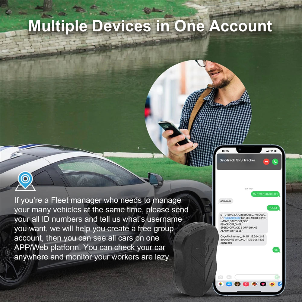 European Exclusive 4G ST-905L-E/ST915L-E Waterproof GPS Tracker Magnet Long Standby Battery for Kid Parents Anti-Lost Device