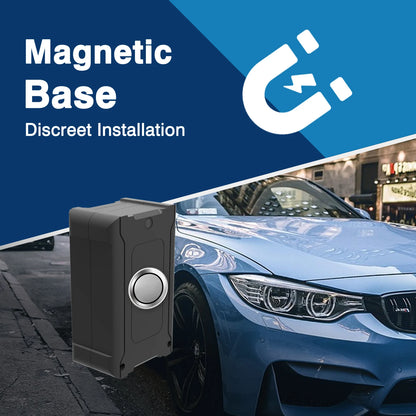 4G LTE GPS Tracker for Car, US Seller, Magnetic Hidden Vehicle Locator, Real-Time Global Tracking Device, Long Battery Life, Geo-Fence Alerts, Service Plan Required