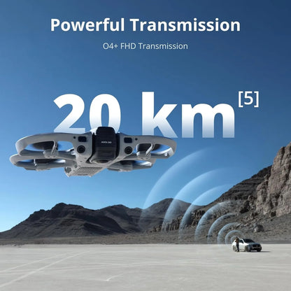 DJI Avata 360 Motion Fly More Combo, 360° Drone With 1-Inch 8K 360° Imaging, 360° Camera Drone With Propeller Guard. Includes Goggles N3 and RC Motion 3 for Intuitive Motion Control and Easy ACRO
