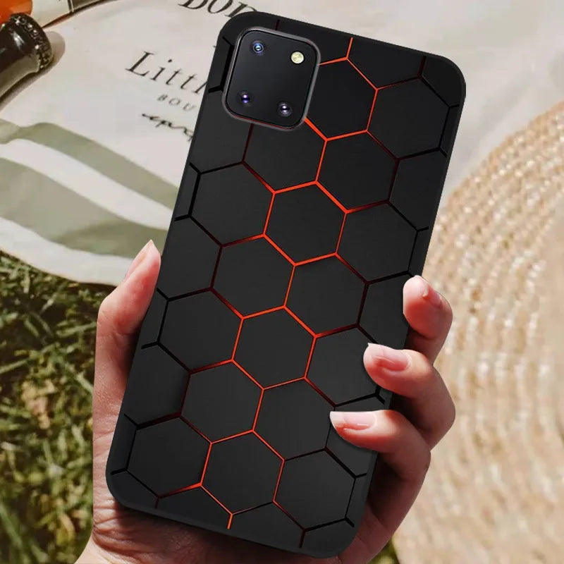 for Samsung Note 10 Lite Case Wolf Cartoon Silicon Soft TPU Back Cover For Samsung Galaxy Note10 Lite S10 Lite Phone Cases