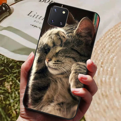 for Samsung Note 10 Lite Case Wolf Cartoon Silicon Soft TPU Back Cover For Samsung Galaxy Note10 Lite S10 Lite Phone Cases