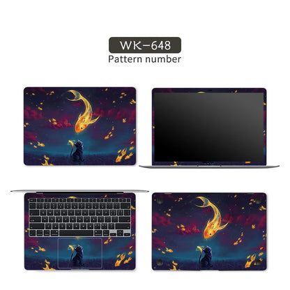 DIY Laptop Skins Stickers Notebook Vinyl Cover Sticker for Acer/Lenovo/HP/Macbook/Msi 11.6"12"13.3"14"15.6"17" Decorate Decal