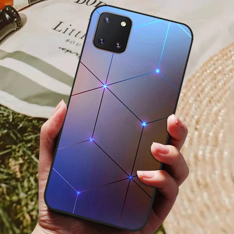 for Samsung Note 10 Lite Case Wolf Cartoon Silicon Soft TPU Back Cover For Samsung Galaxy Note10 Lite S10 Lite Phone Cases