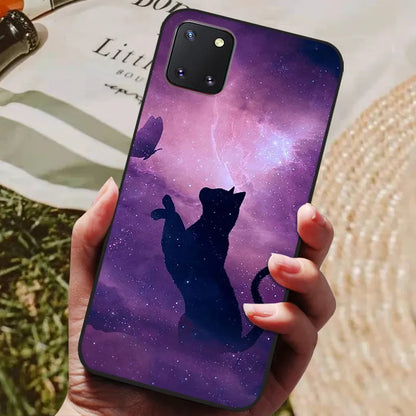for Samsung Note 10 Lite Case Wolf Cartoon Silicon Soft TPU Back Cover For Samsung Galaxy Note10 Lite S10 Lite Phone Cases