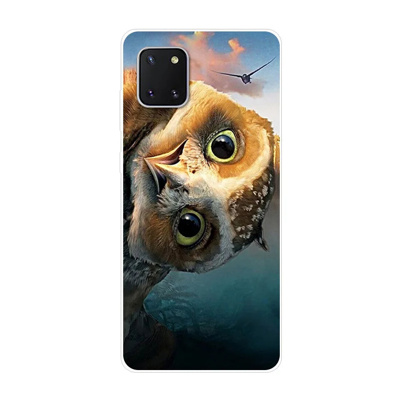 For Samsung Galaxy Note 10 Lite Case Soft Silicone TPU Back Cover For Samsung Note10 Lite 2020 Phone Cases Luxury Coque Shell