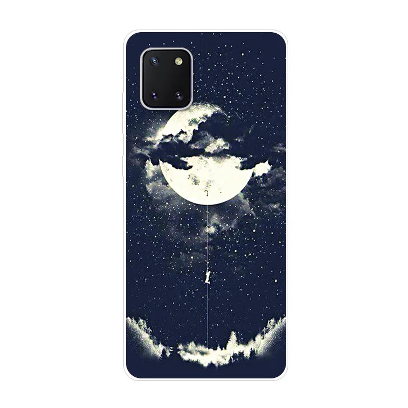 For Samsung Galaxy Note 10 Lite Case Soft Silicone TPU Back Cover For Samsung Note10 Lite 2020 Phone Cases Luxury Coque Shell