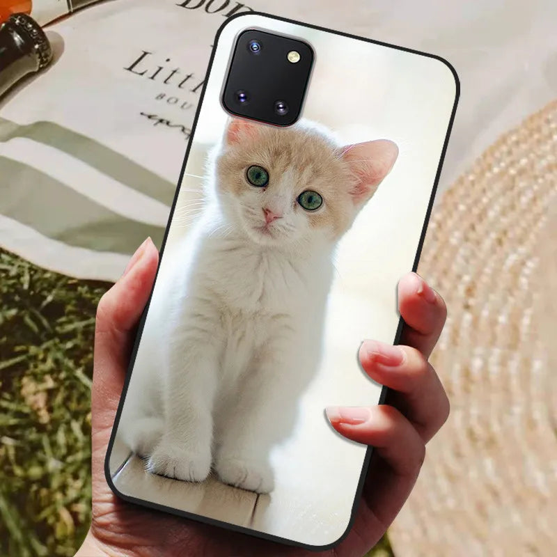 for Samsung Note 10 Lite Case Wolf Cartoon Silicon Soft TPU Back Cover For Samsung Galaxy Note10 Lite S10 Lite Phone Cases