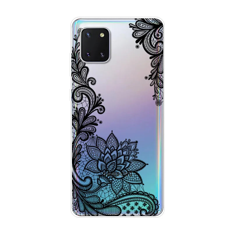 For Samsung Galaxy Note 10 Lite Case Soft Silicone TPU Back Cover For Samsung Note10 Lite 2020 Phone Cases Luxury Coque Shell