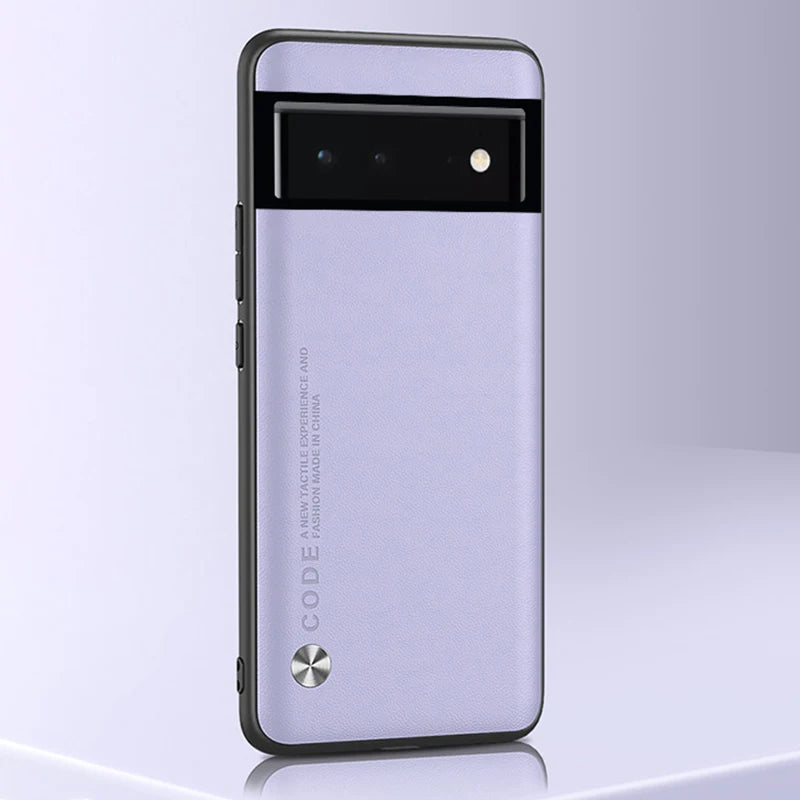 Luxury PU Leather Case For Google Pixel 6 7 8 Pro 7A 6A Back Cover Silicone Protection Phone Case For Google Pixel 7 6 Pro Coque