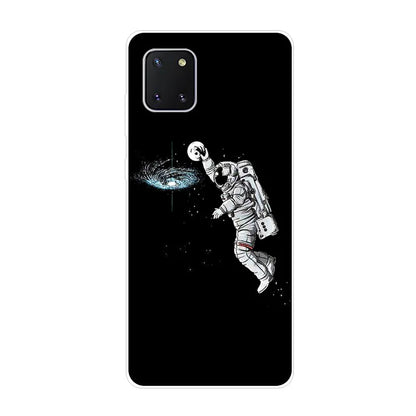For Samsung Galaxy Note 10 Lite Case Soft Silicone TPU Back Cover For Samsung Note10 Lite 2020 Phone Cases Luxury Coque Shell