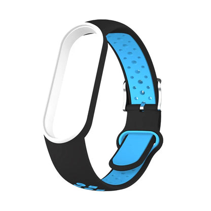 Sport Watch Strap For Xiaomi Mi Band 7 6 5 Wristband Silicone Bracelet Wrist Straps MiBand 5/6 Band5 Band7 Smartwatch Accessorie